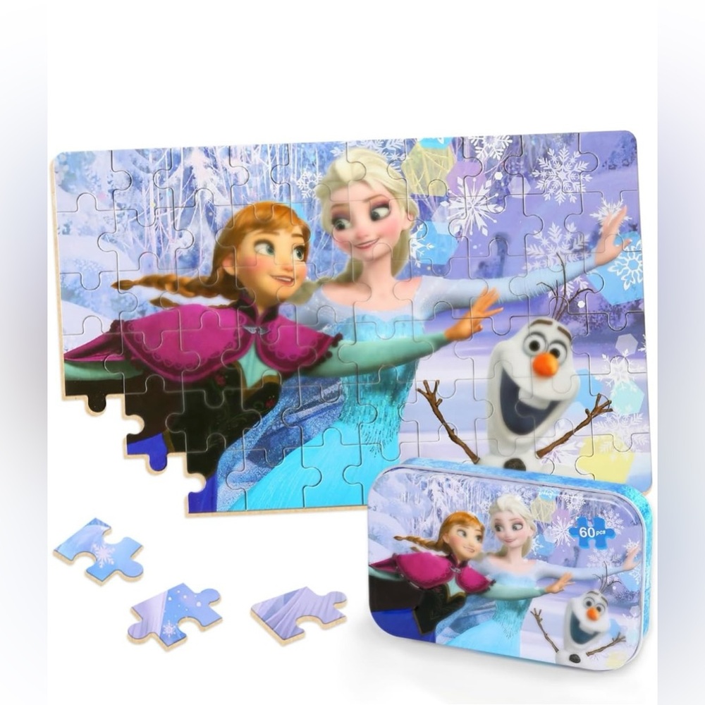 Disney Frozen Puzzle Bundle of Two - Picture 2 of 3